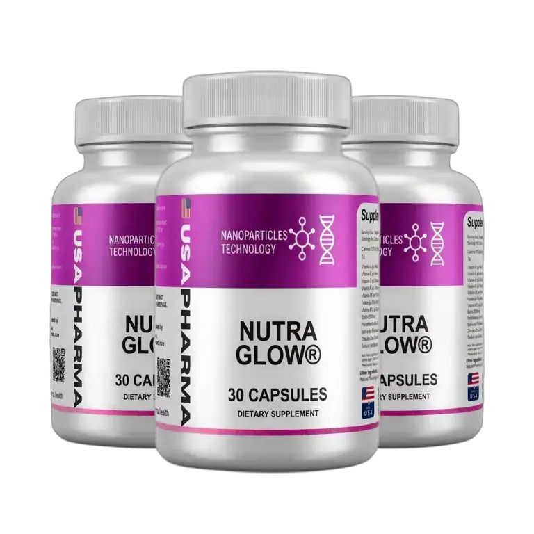 3 Bottles  NutraGlow